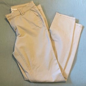 Khaki Skinny Dress Pants Size 10